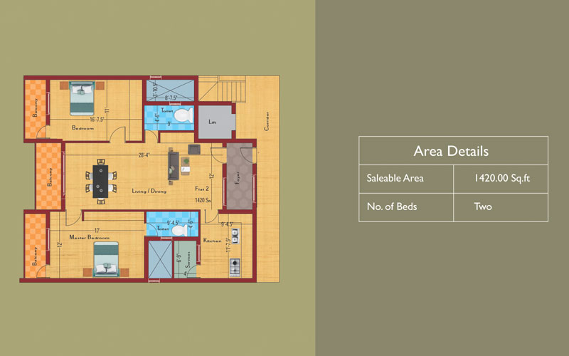 Adithya Developers - Floor Plan - 3